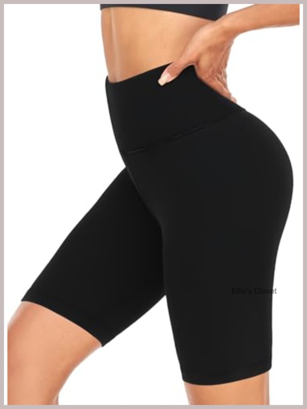High Waisted Tummy Control Biker Shorts Workout Running Yoga Gym Dance